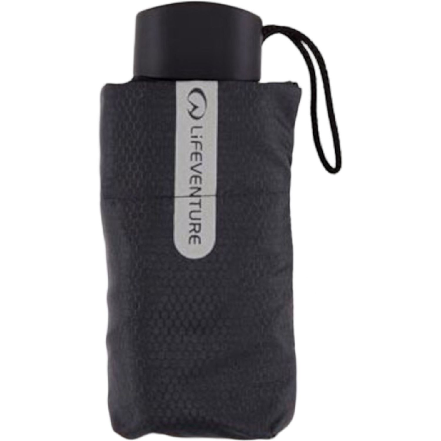 Lifeventure Trek Regenschirm, Unisex, Schwarz