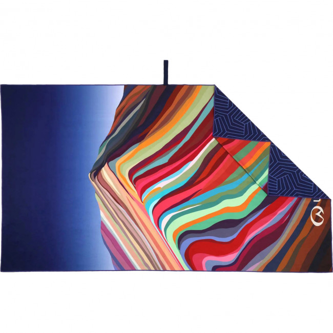 Lifeventure Trek Towel aus recyceltem SoftFibre, Unisex, Regenbogen
