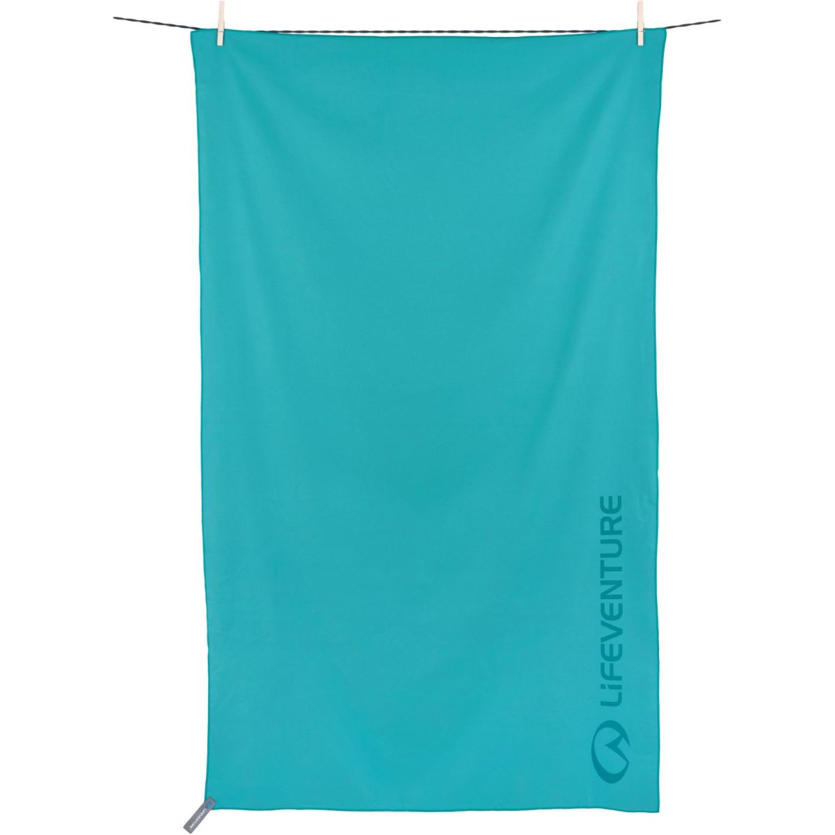 Lifeventure Trek Towel aus recyceltem SoftFibre, Unisex, teal — 2