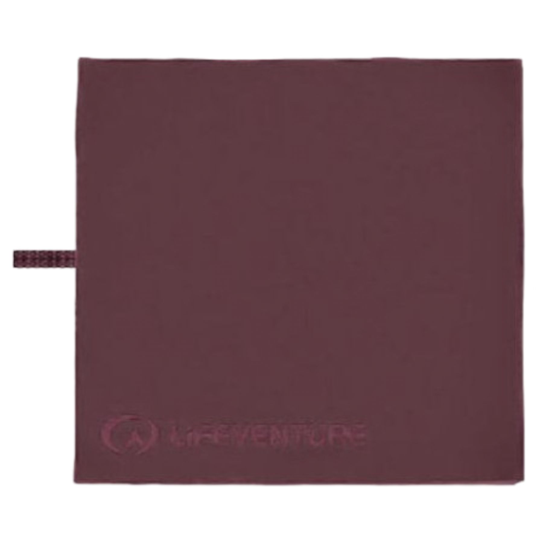 Lifeventure Trek Towel, Handtuch, Unisex, Johannisbeerrot
