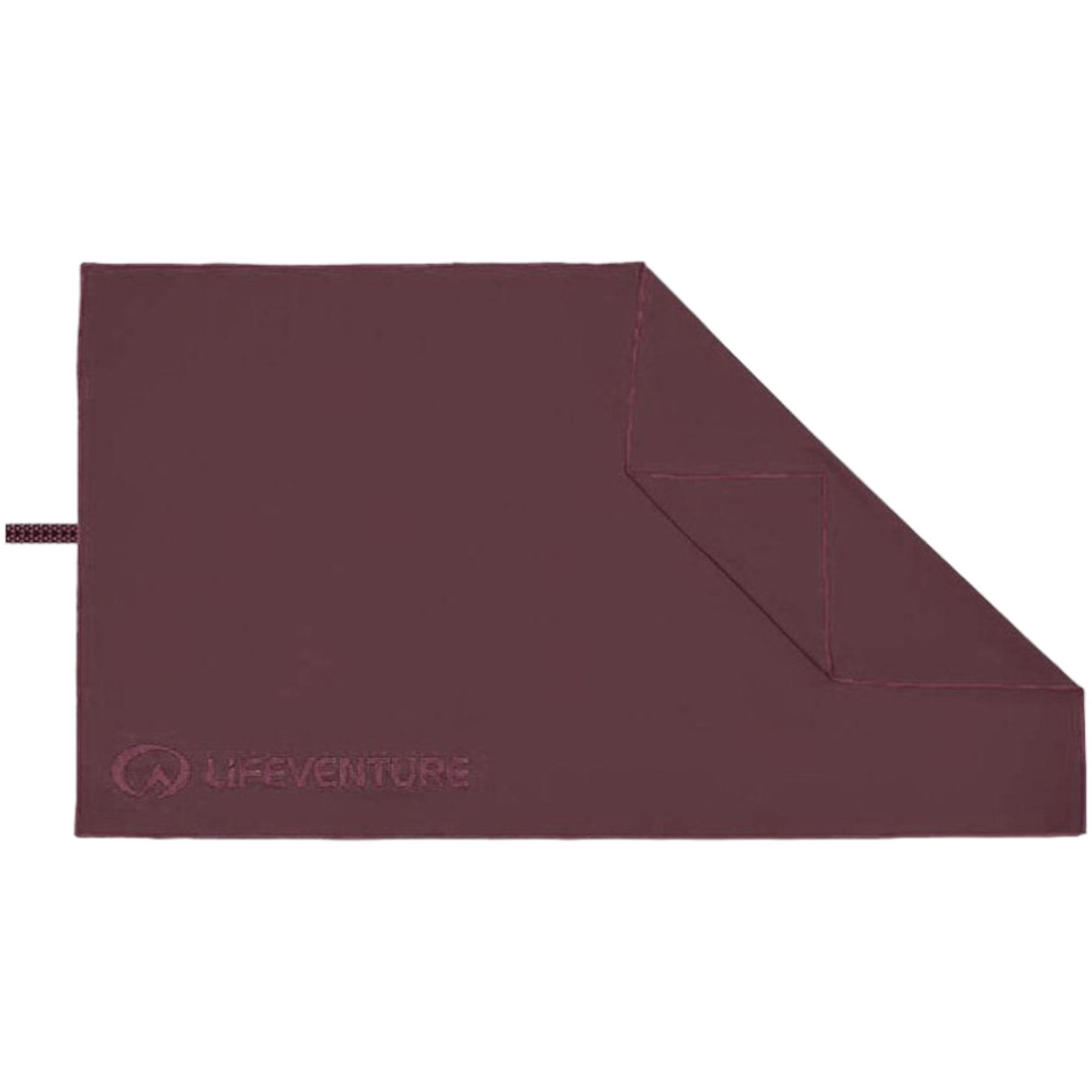 Lifeventure Trek Towel, Handtuch, Unisex, Johannisbeerrot