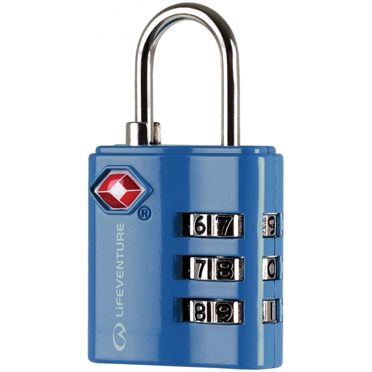 Lifeventure TSA Kombinationsschloss, Unisex, Blau — 2