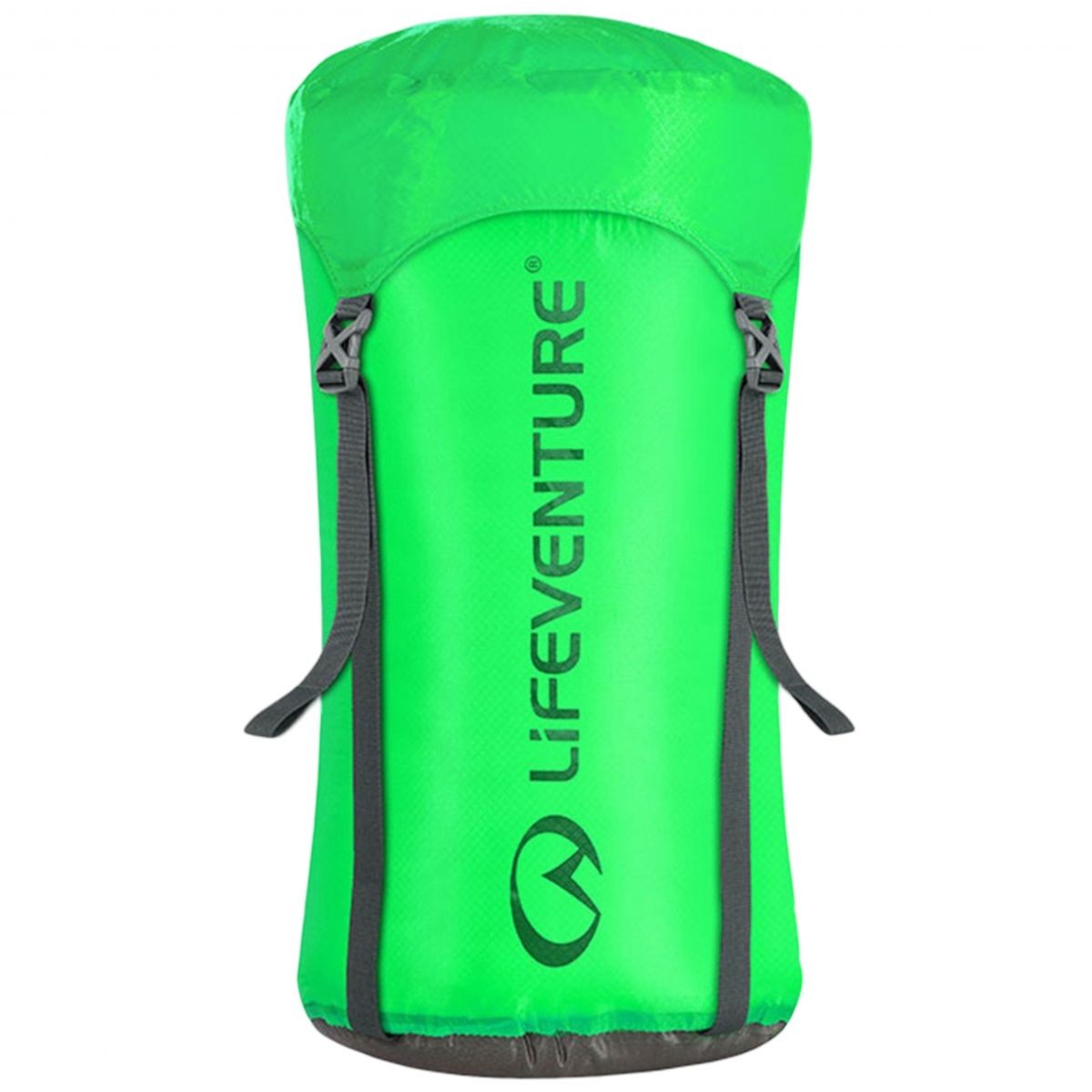 Lifeventure Ultralight Kompressionssack, grün — 2