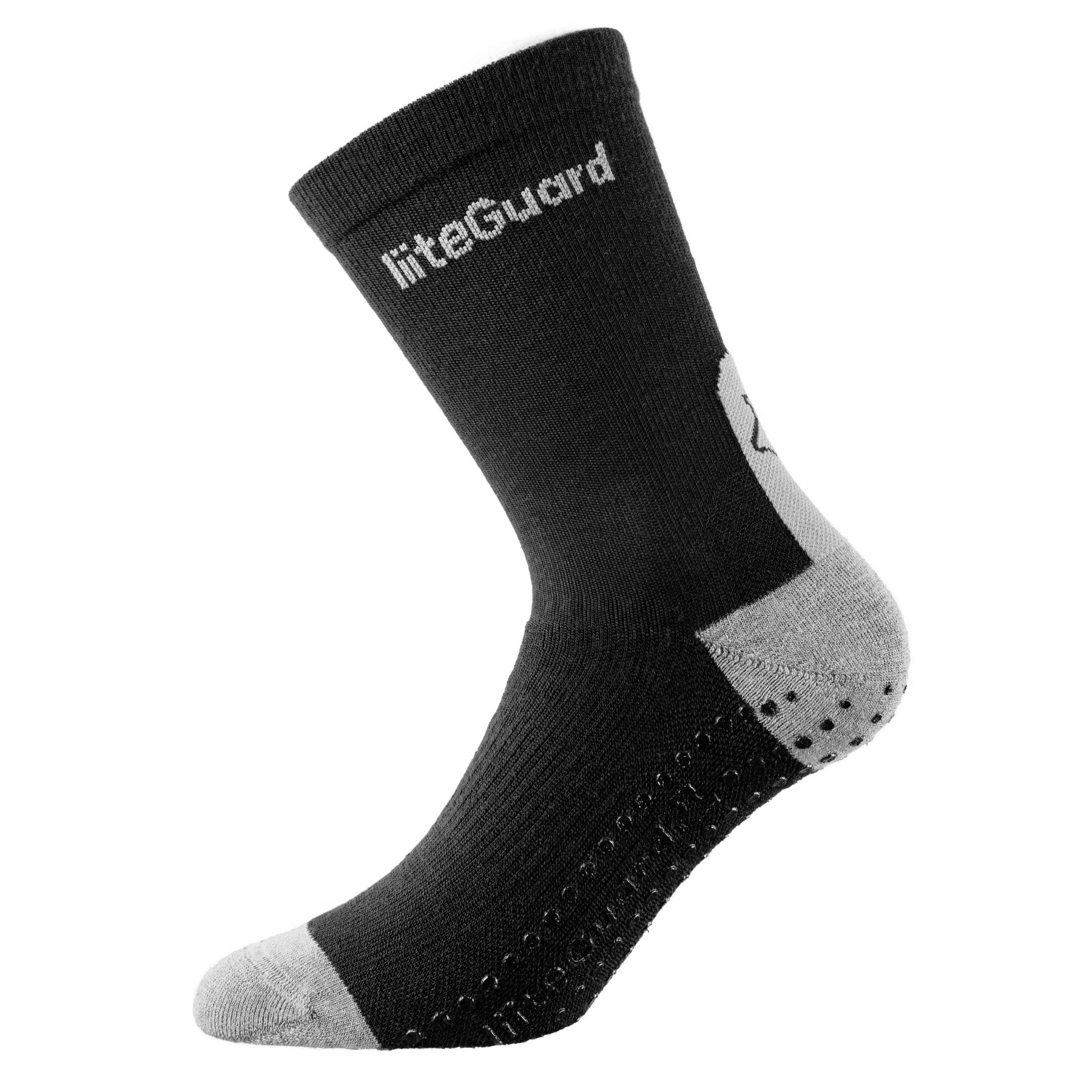 Liiteguard Merino Pro-Tech, Socken, schwarz