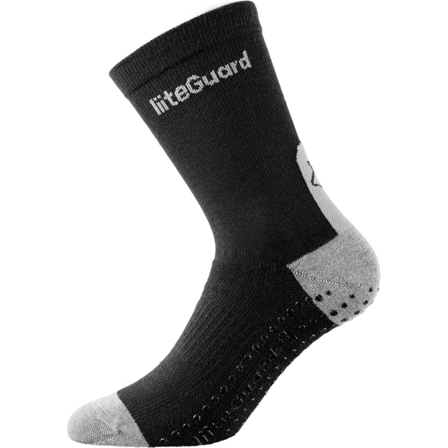 Liiteguard Merino Pro-Tech, Socken, schwarz