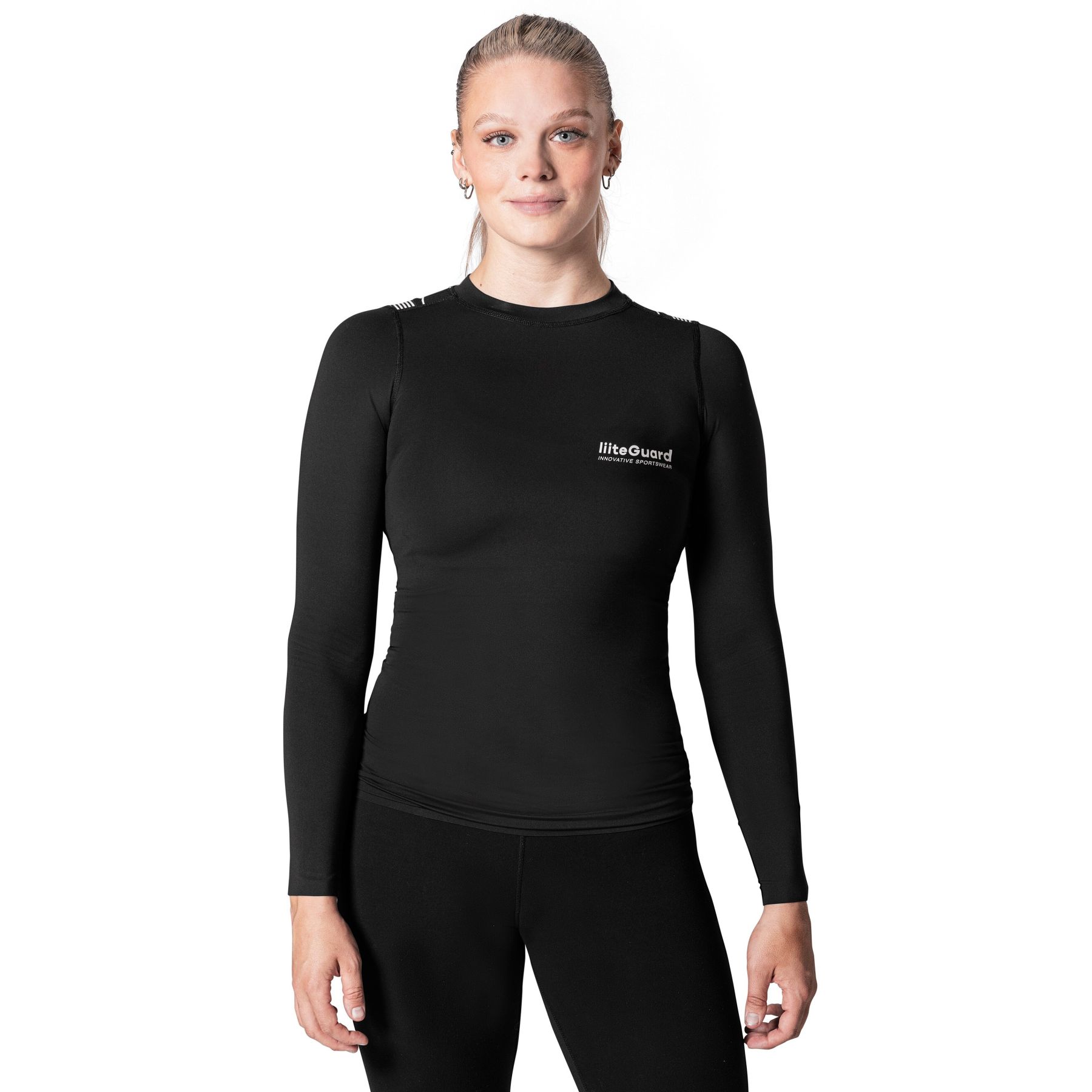 Liiteguard Spine-Tech Baselayer LS, Damen, schwarz
