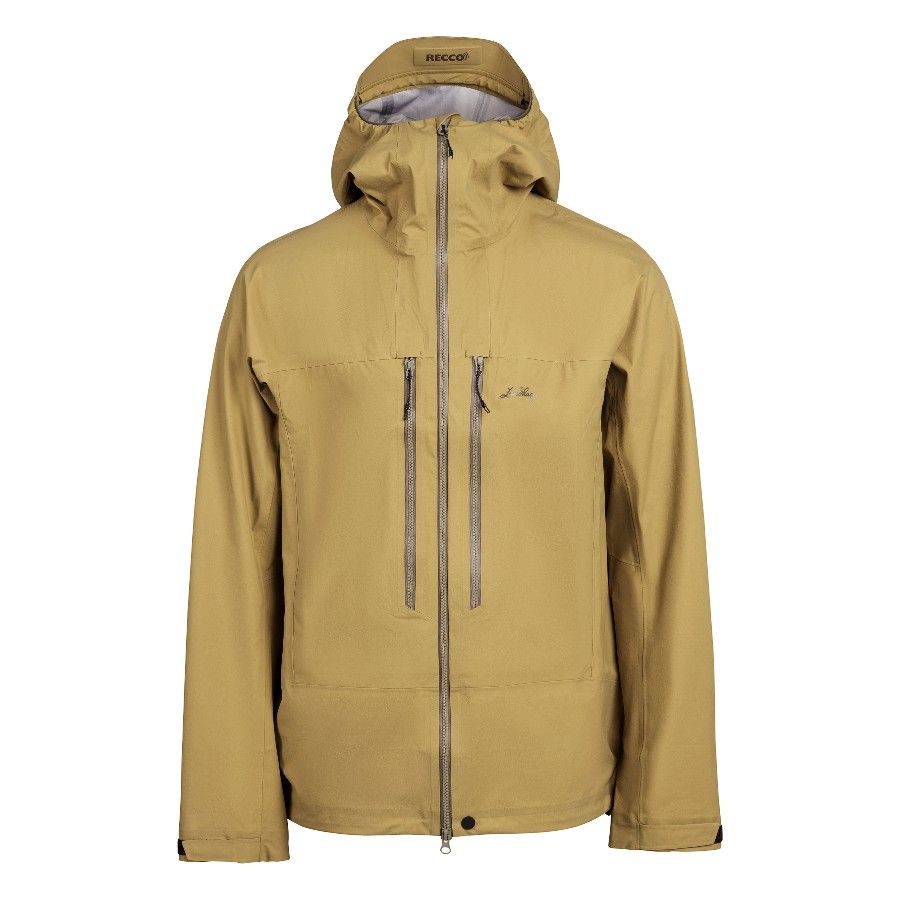 Lundhags Abisku Waterproof Jacket M, Skijacke, Heu