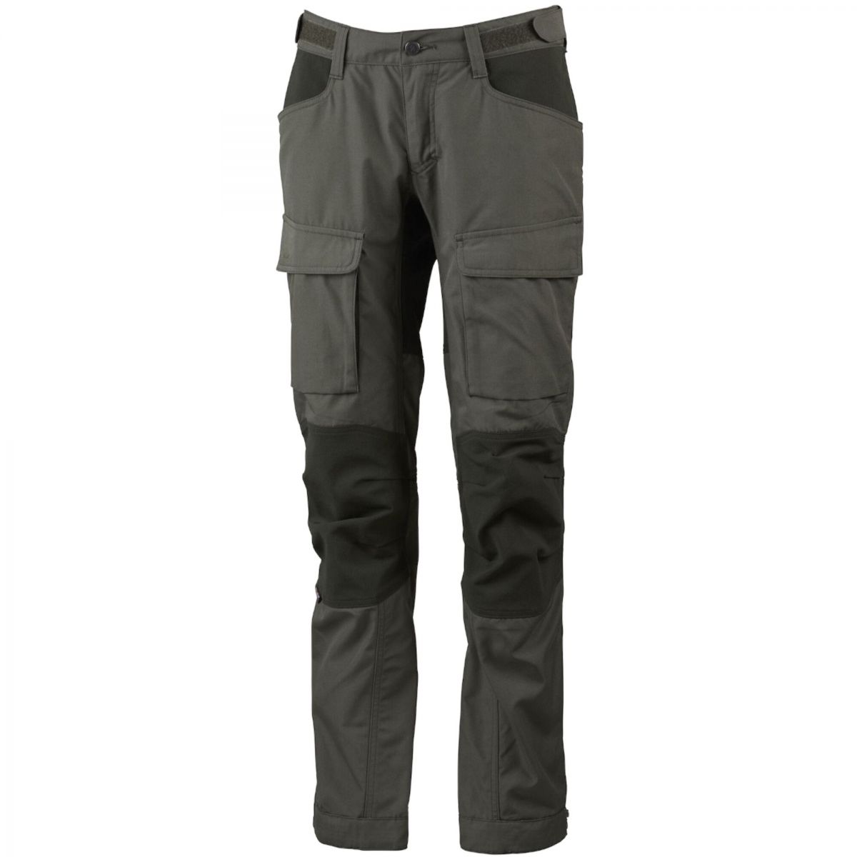 Lundhags Authentic II Hose, Wanderhose, Damen, Grau — 2