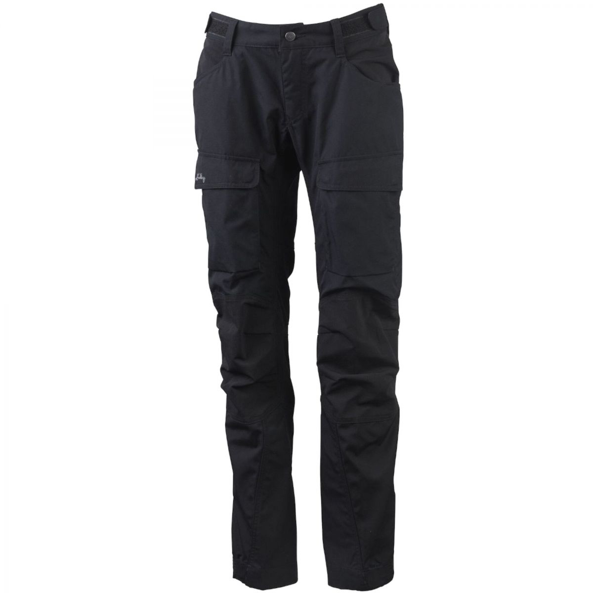 Lundhags Authentic II Ws Pant Short/Wide, Wanderhosen, Damen, Schwarz — 2
