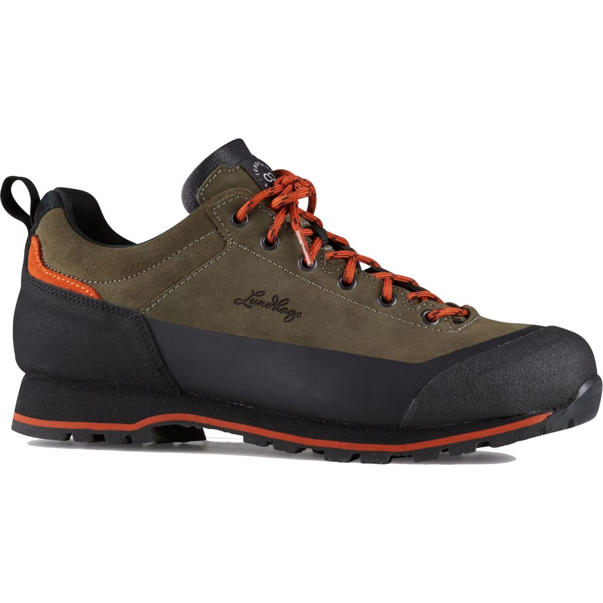Lundhags Bjerg Low, Wanderschuhe, Unisex, Grün — 2