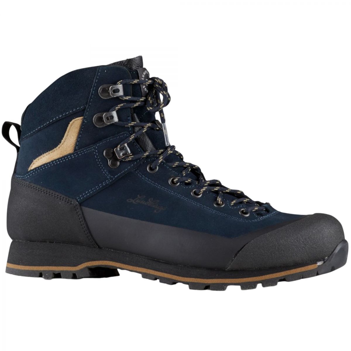 Lundhags Bjerg Mid, Wanderschuhe, Unisex, Navy — 2