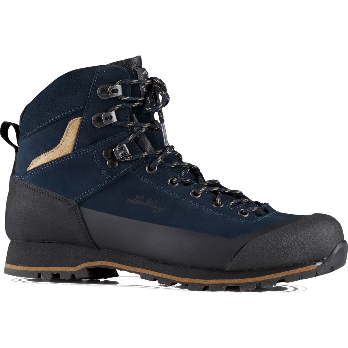 Lundhags Bjerg Mid, Wanderstiefel, Unisex, Blau — 2