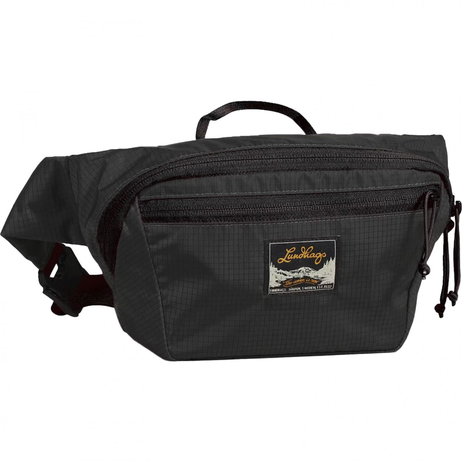 Lundhags Core Hippak 2 L, Gürteltasche, Unisex, Schwarz