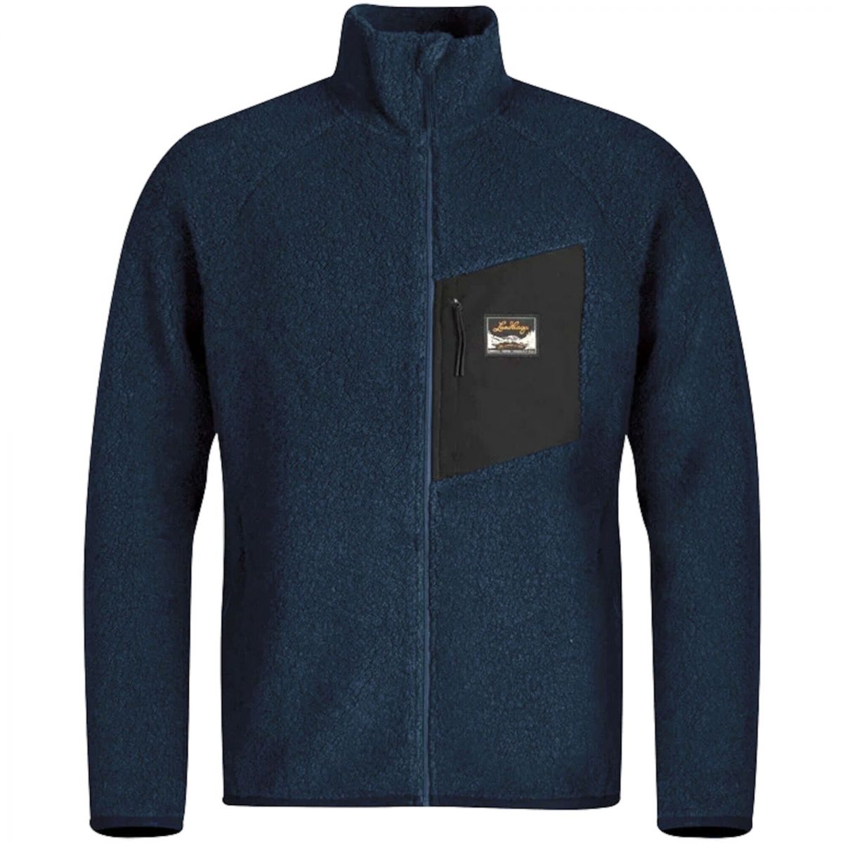 Lundhags Flok Wool Ms Pile, Zwischenschicht, Herren, Blau — 2