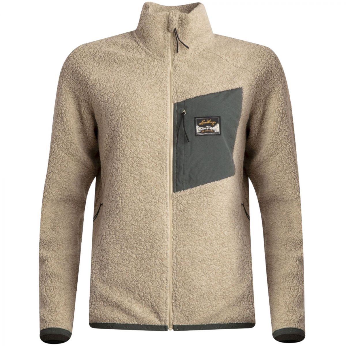 Lundhags Flok Wool Ws Pile, Midlayer, Damen, Beige — 2