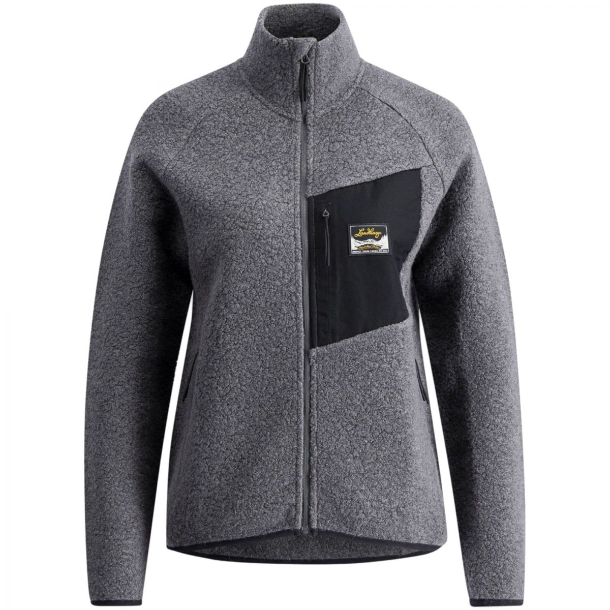 Lundhags Flok Wool Ws Pile, Midlayer, Damen, Grau — 2