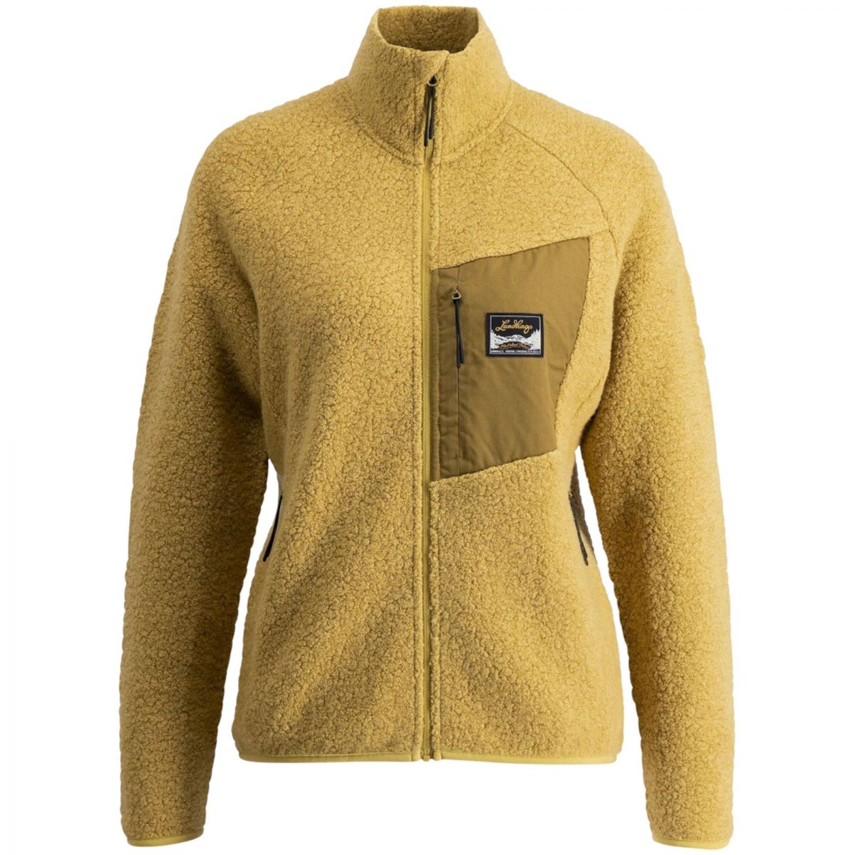 Lundhags Flok Wool Ws Pile, Zwischenschicht, Damen, Gelb — 2
