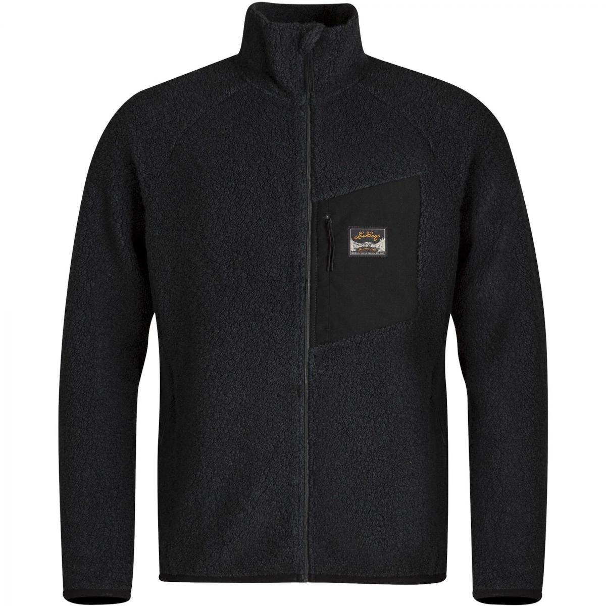 Lundhags Flok Wool Ws Pile, Zwischenschicht, Damen, Grün — 2