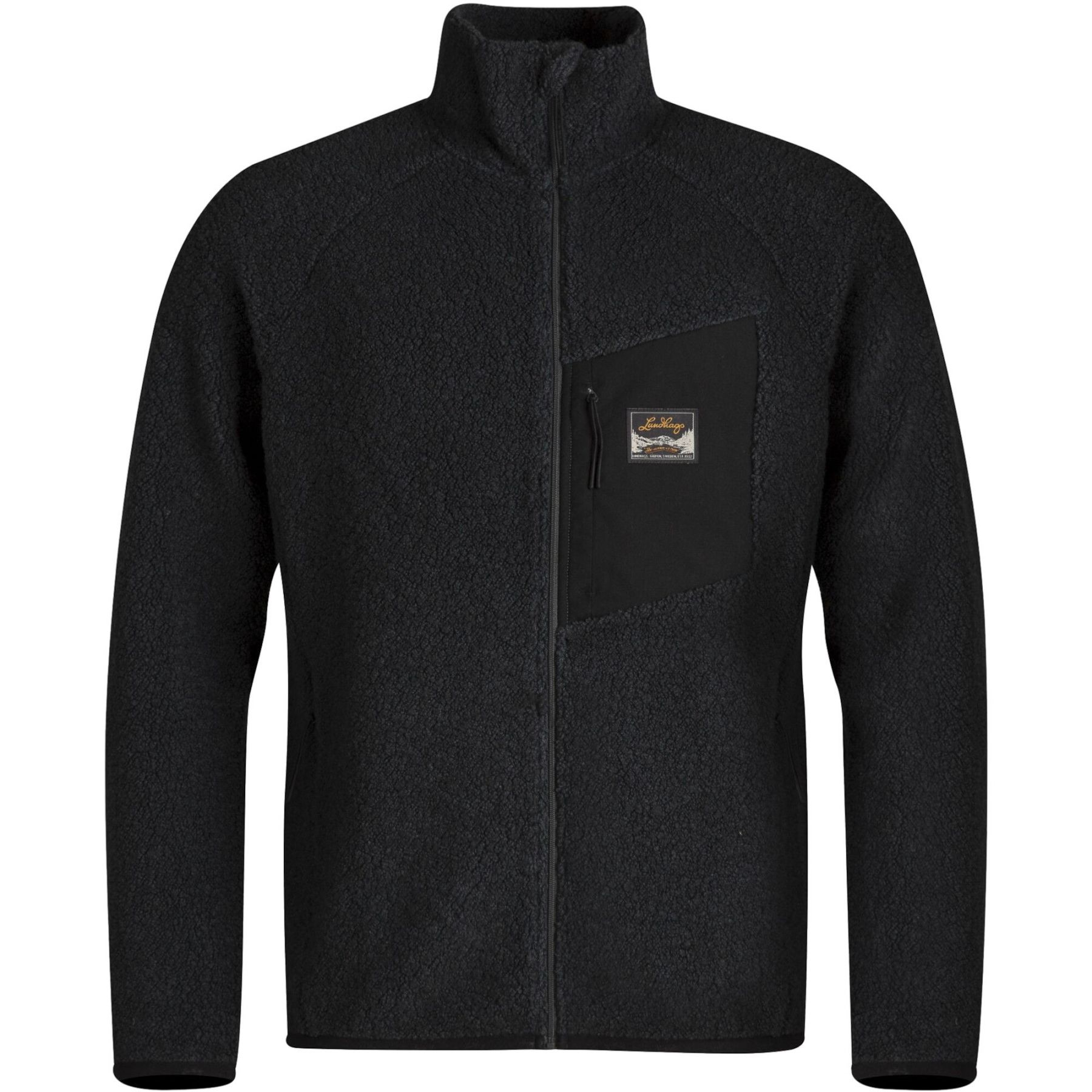 Lundhags Flok Wool Ws Pile, Zwischenschicht, Damen, Grün