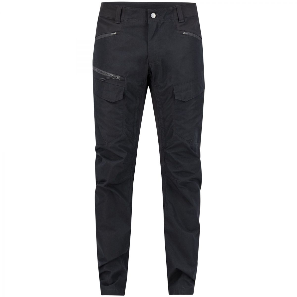 Lundhags Fulu Cargo Stretch Hybrid Pant, Wanderhose, Herren, Schwarz — 2