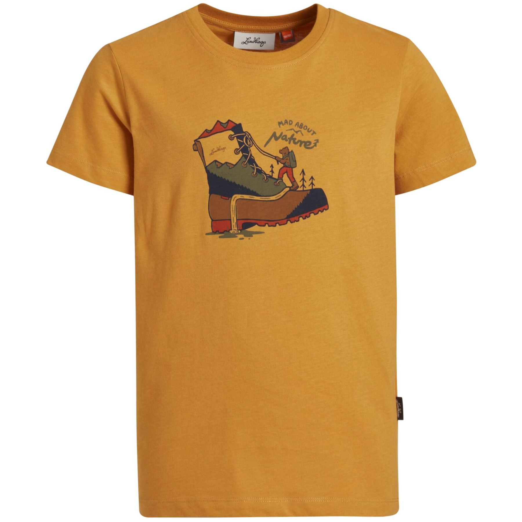 Lundhags Fulu Climbing T-shirt, T-Shirt, Junior, Gold