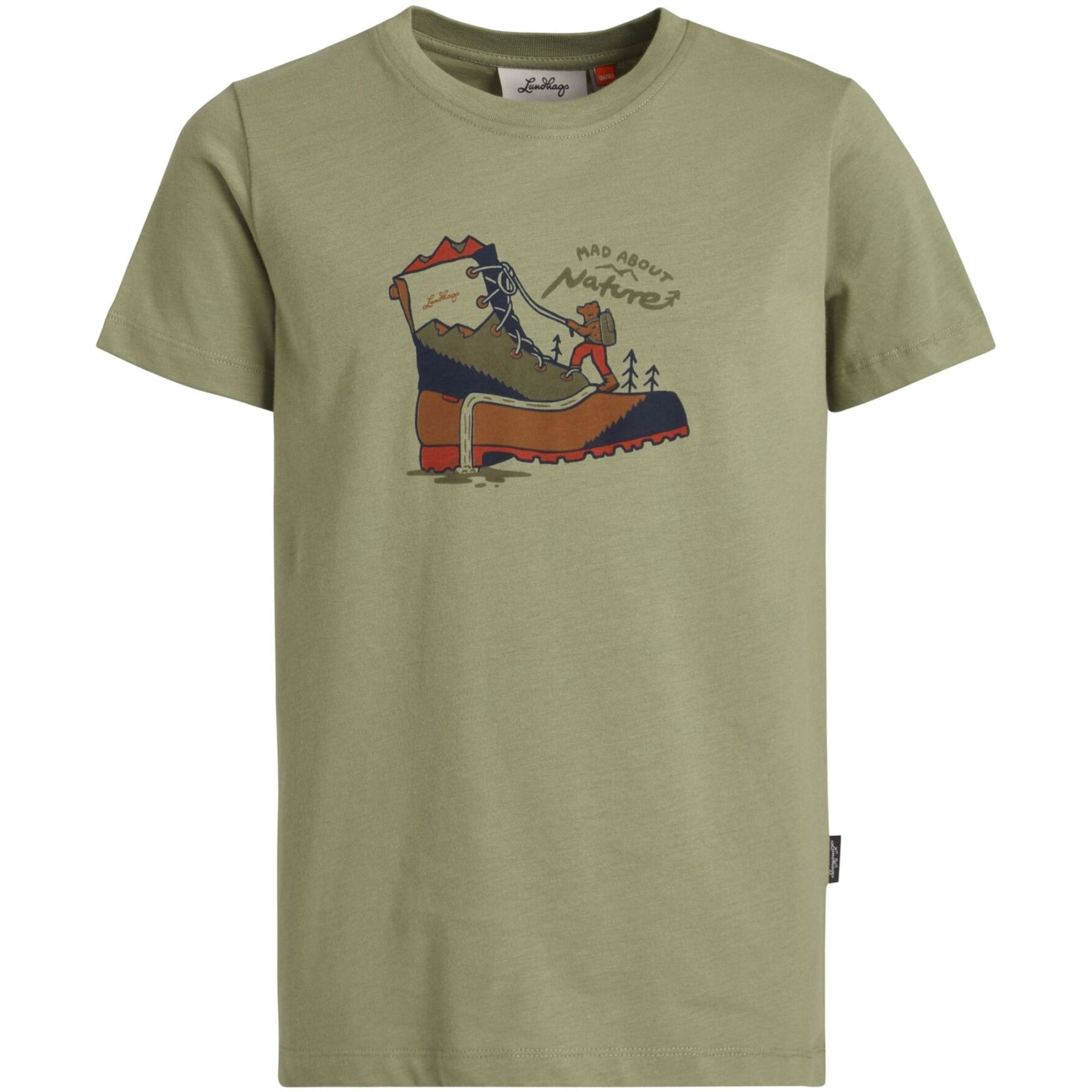 Lundhags Fulu Climbing T-shirt, T-shirt, Junior, Grün