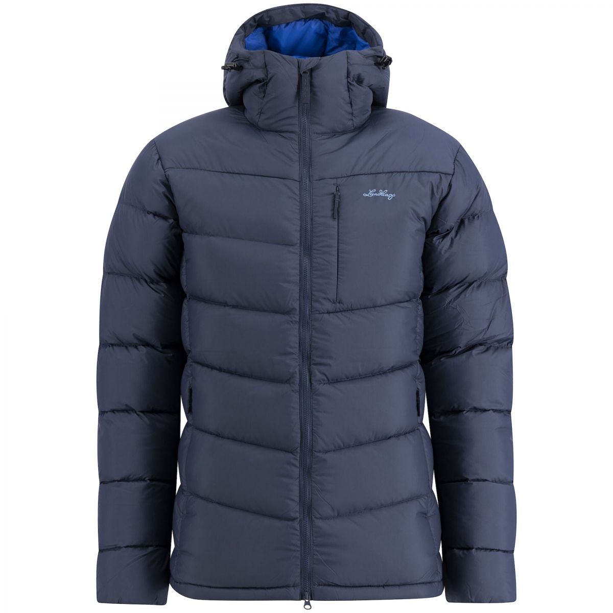 Lundhags Fulu Down Hooded Jacket, Daunenjacke, Herren, Blau — 2