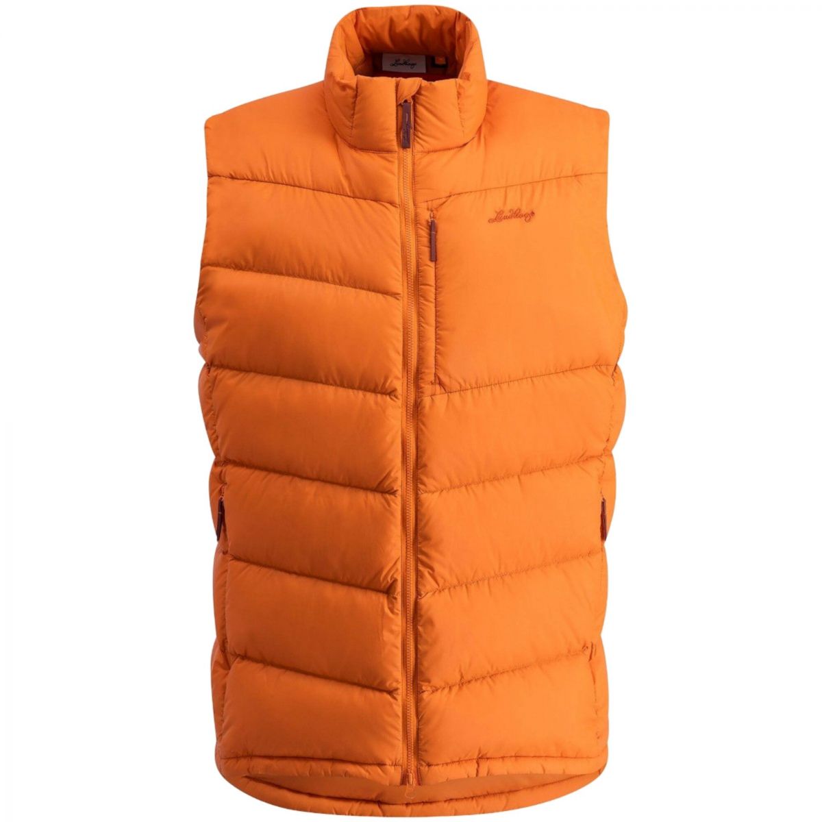 Lundhags Fulu Down Vest, Daunenweste, Herren, Orange — 2