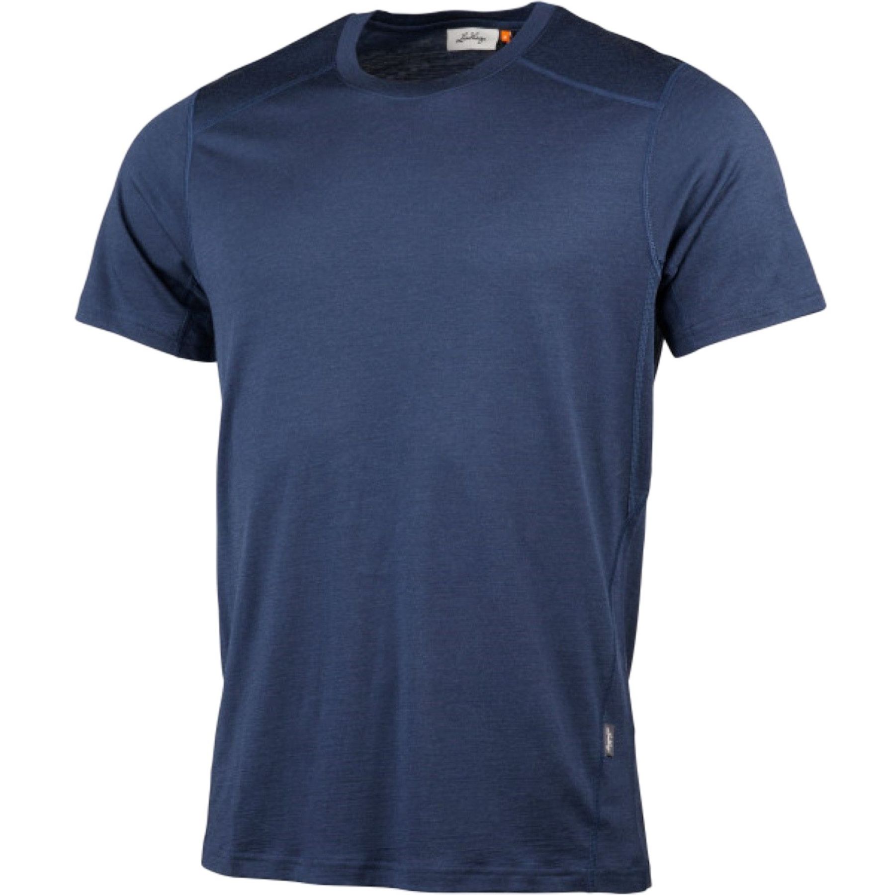Lundhags Gimmer Merino Lt Ms Tee, Zwischenschicht, Herren, Blau