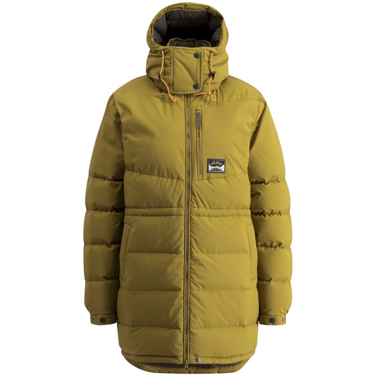 Lundhags Järpen All Weather Down Parka, Daunenjacke, Damen, Grün — 2