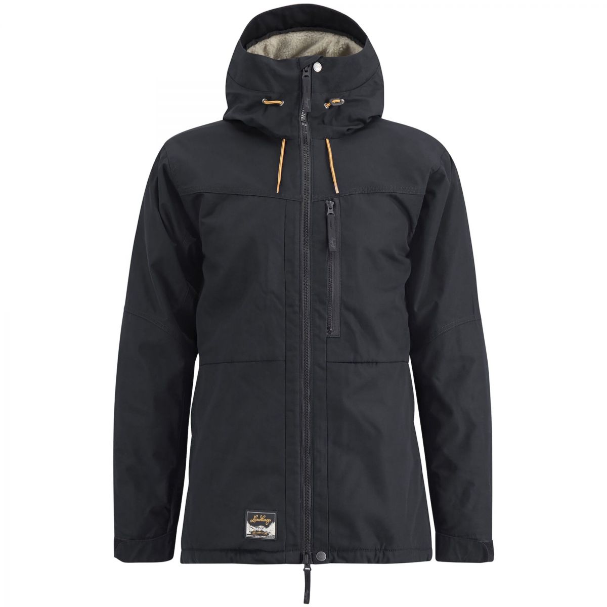 Lundhags Järpen Pile Jacke, Shelljacke, Herren, Schwarz — 2