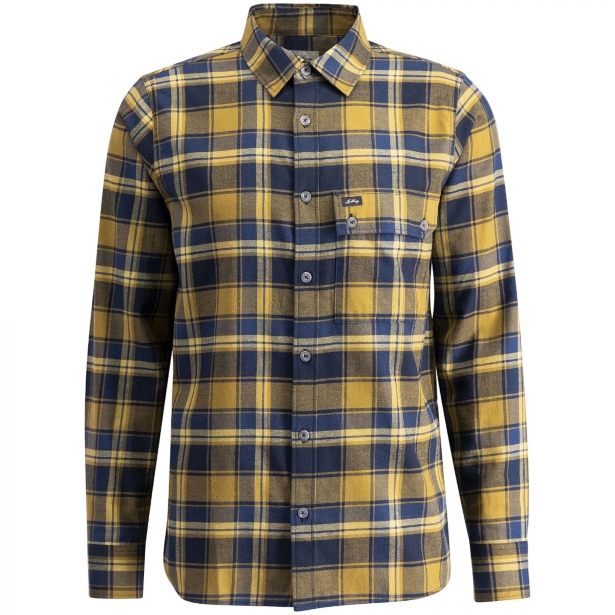 Lundhags Järpen Plaid Flanellhemd, Hemd, Herren, Grün — 2