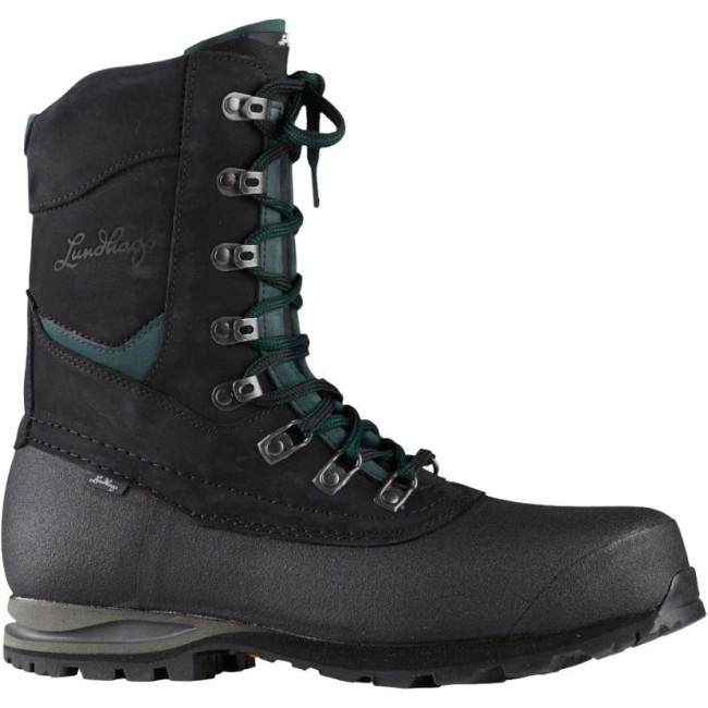 Lundhags Jaure II MS Lt High, Wanderstiefel, schwarz/dunkelgrün