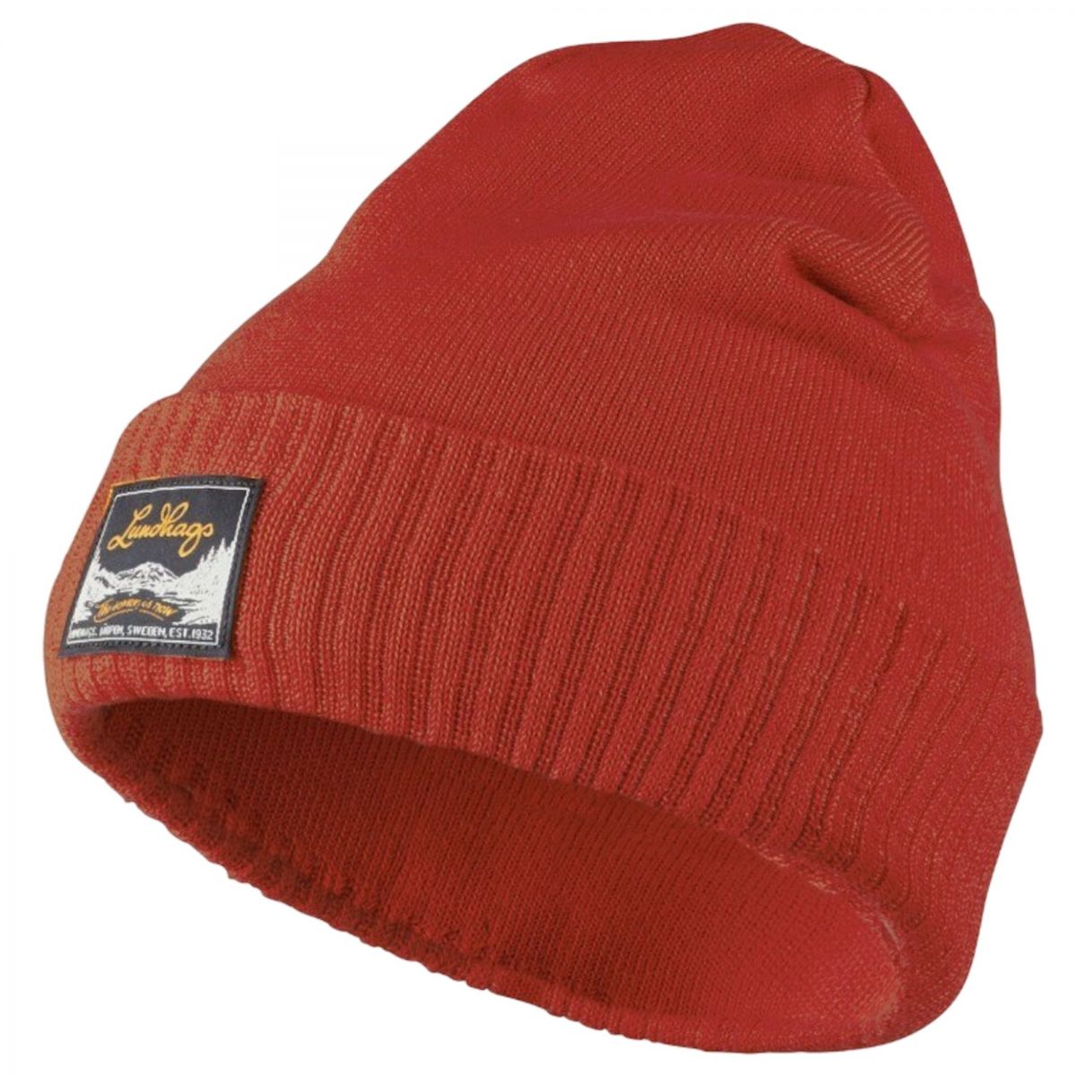 Lundhags Knak Beanie, Mütze, rot — 2