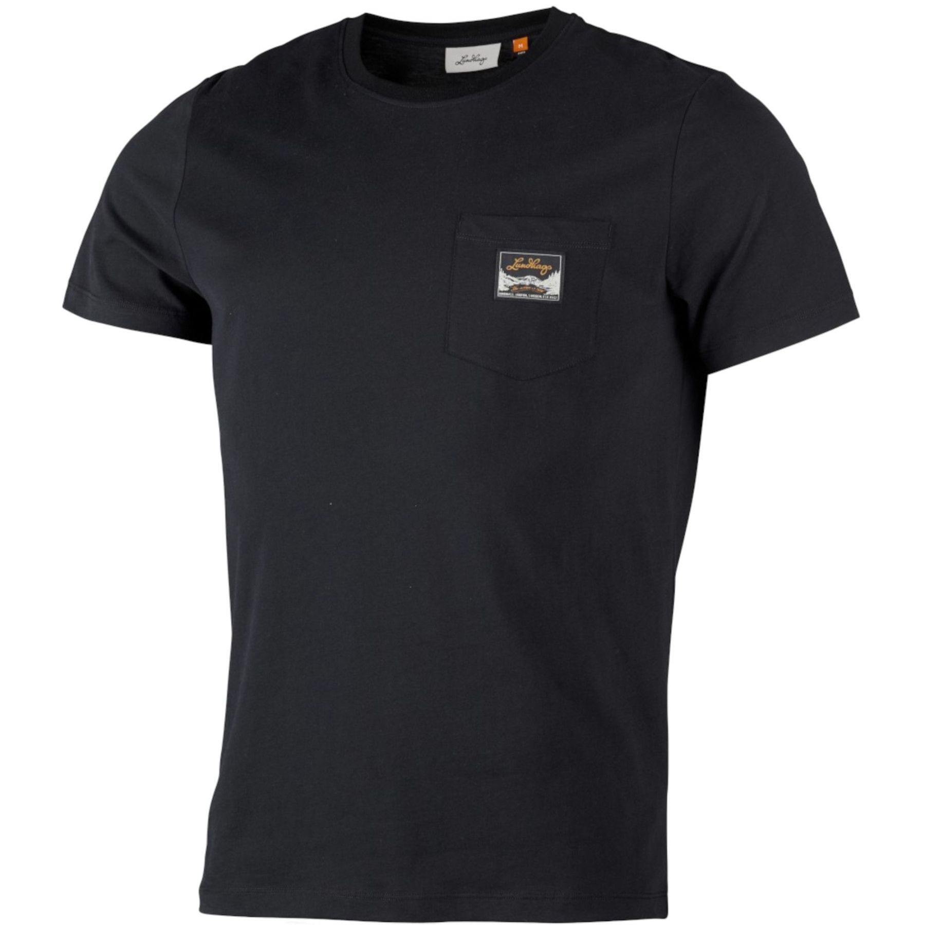 Lundhags Knak Ms Tee, Shirt, Herren, Schwarz