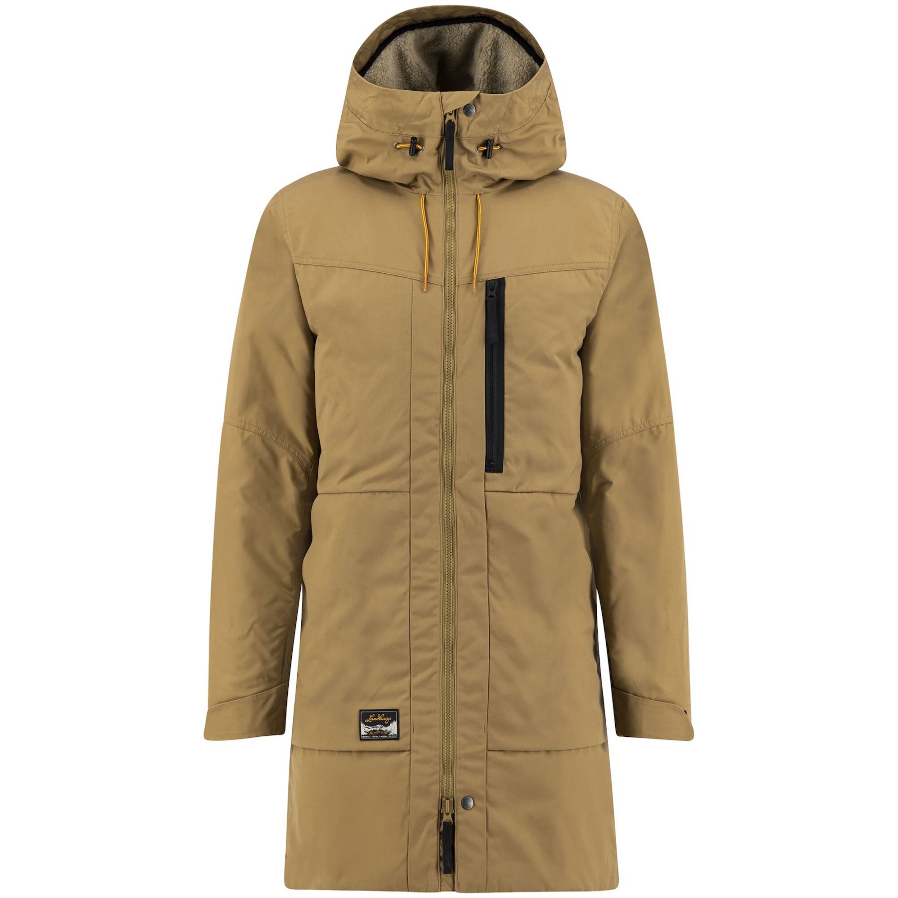 Lundhags Knak Pile Parka, Parka, Herren, Braun