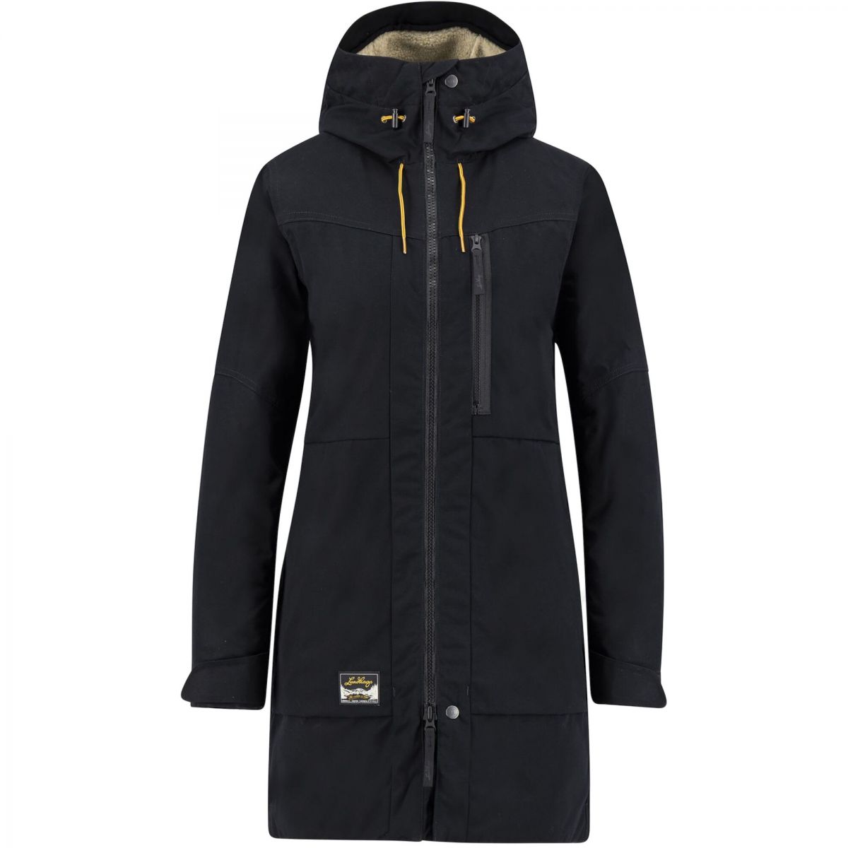 Lundhags Knak Pile Ws Parka, Parka, Damen, Schwarz — 2
