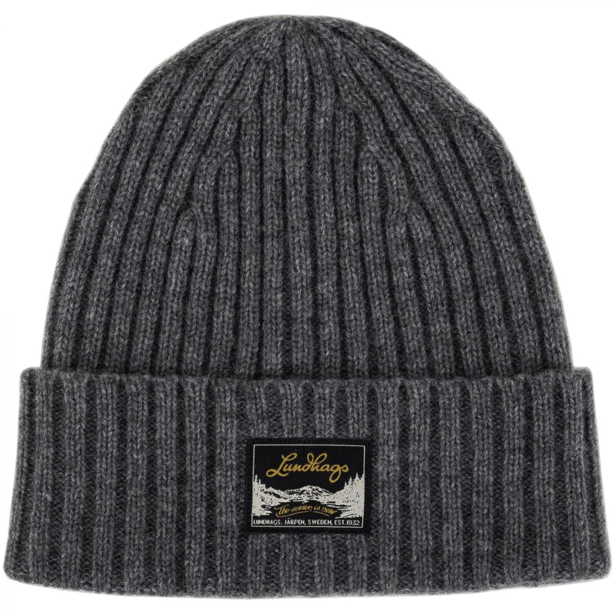 Lundhags Knak Wool Beanie, Mütze, Unisex, Grau — 2