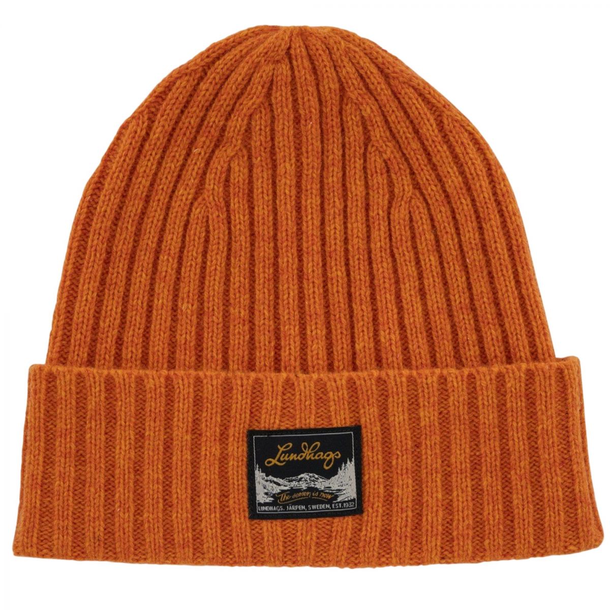 Lundhags Knak Wool Beanie, Mütze, Unisex, Orange — 2