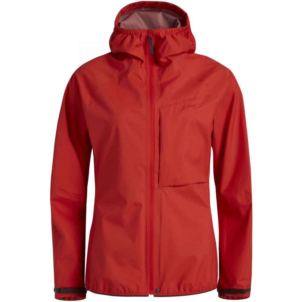 Lundhags Lo Jacke, Shelljacke, Damen, Rot — 2
