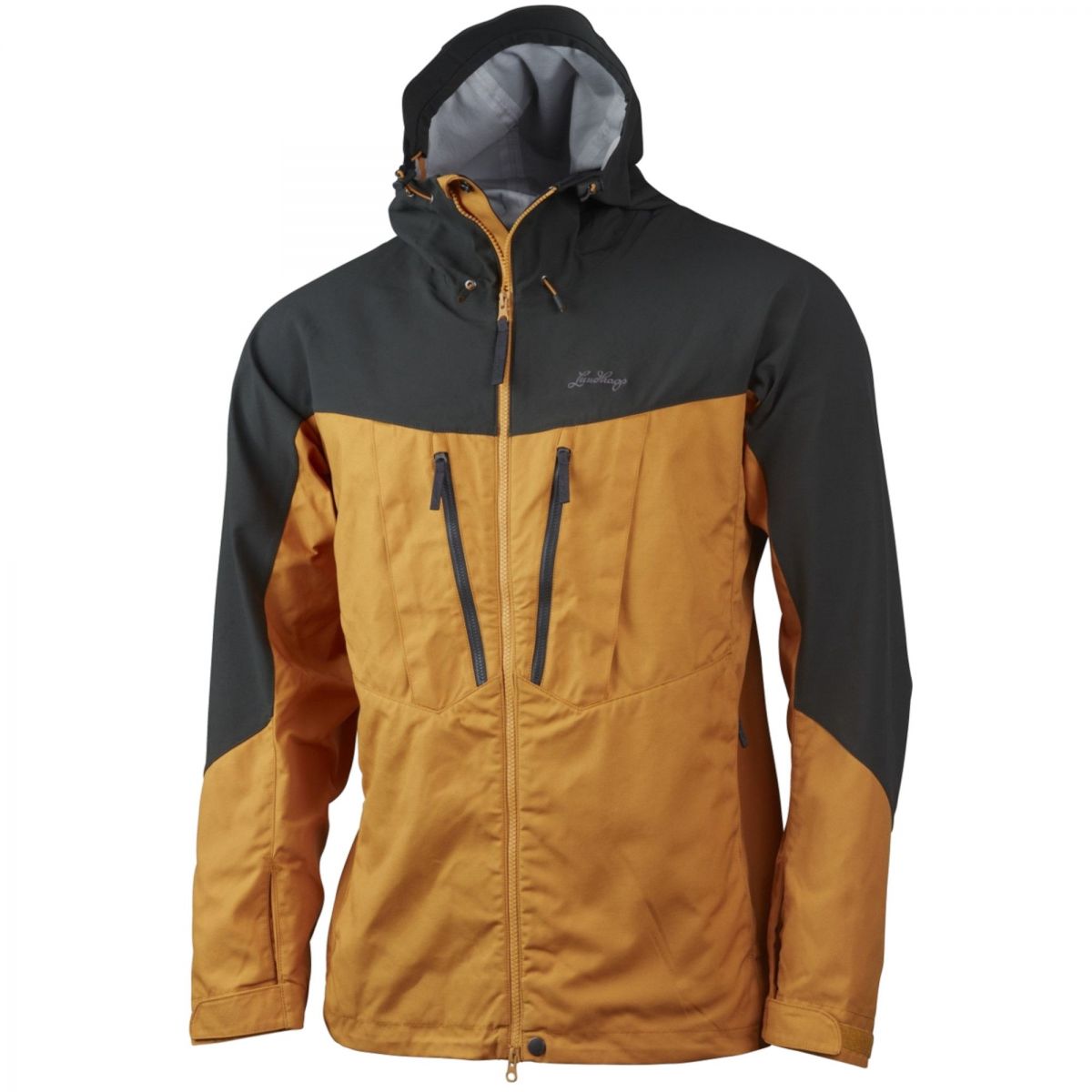 Lundhags Makke Pro Jacke, Shelljacke, Herren, Gold/Grau — 2
