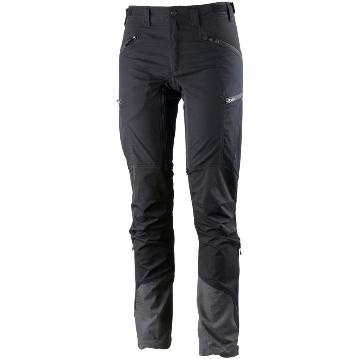 Lundhags Makke Ws Pant Short, Wanderhosen, Damen, Schwarz — 2