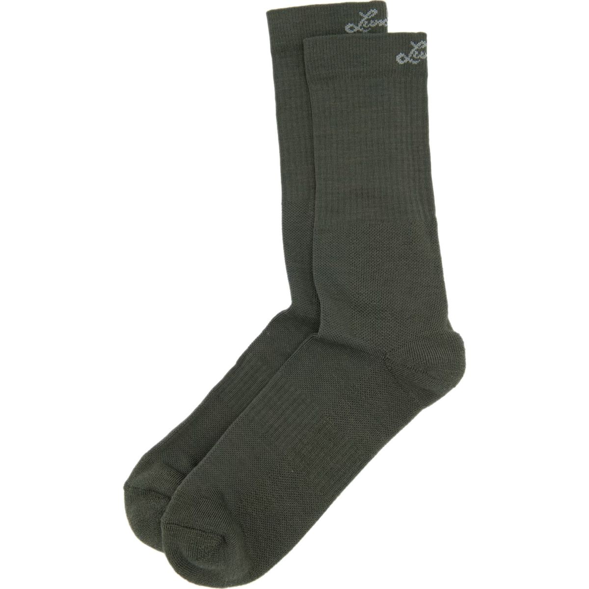 Lundhags Merino Trekking Sock Mid, Wandersocken, Unisex, Grün — 2