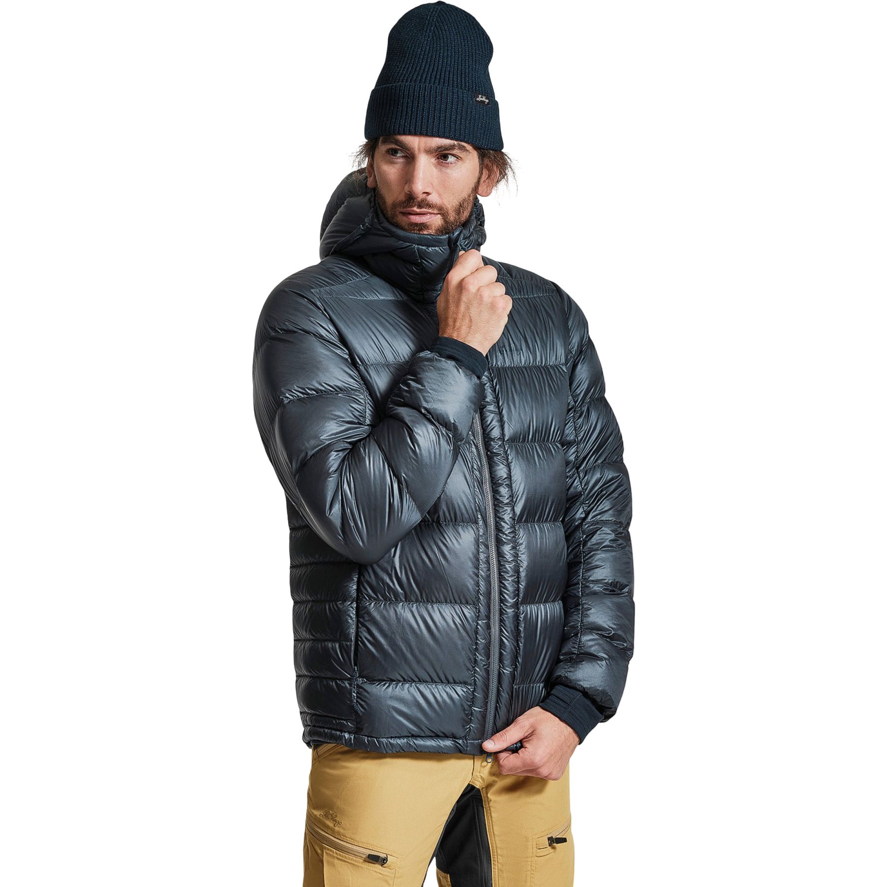 Lundhags Padje Light Tech Down Jacket M, Daunenjacke, blau