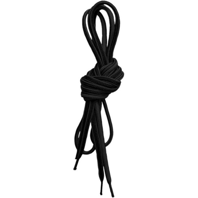 Lundhags Rundschuhbänder 150CM, Schnürsenkel, schwarz