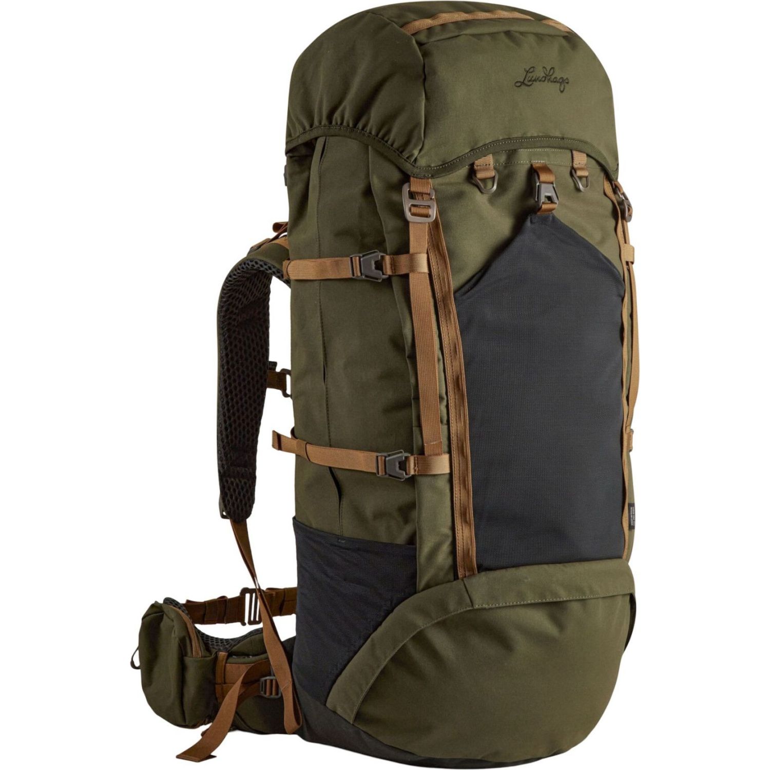 Lundhags Saruk Pro 90 L Regular Long, Rucksack, grün
