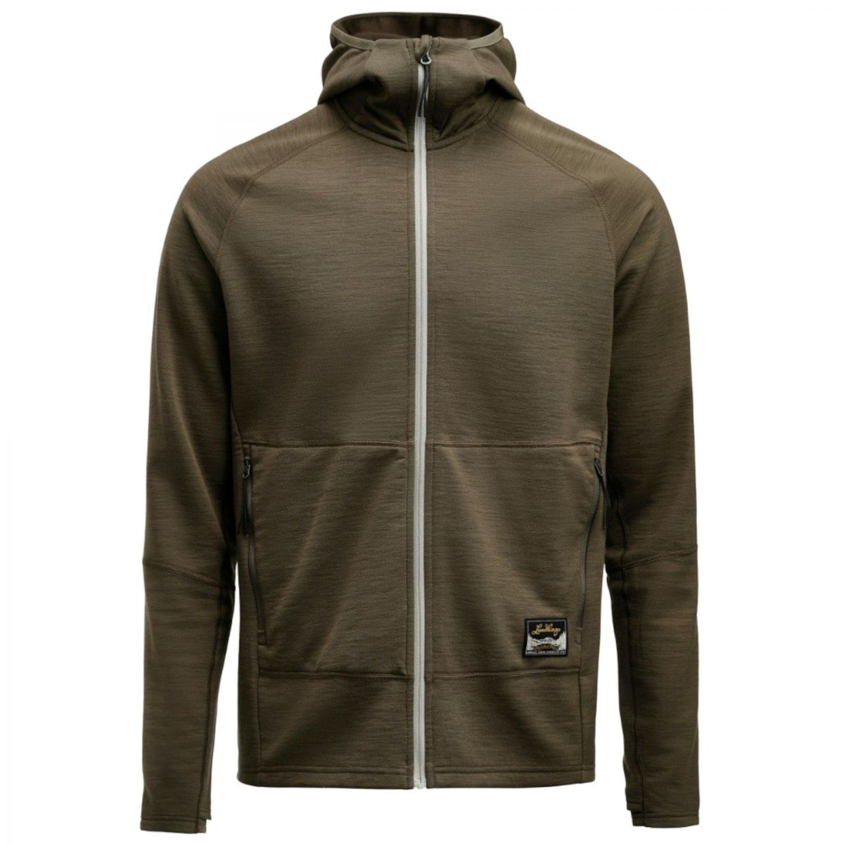 Lundhags Tived Merino Hoodie, Midlayer, Herren, Grün — 2