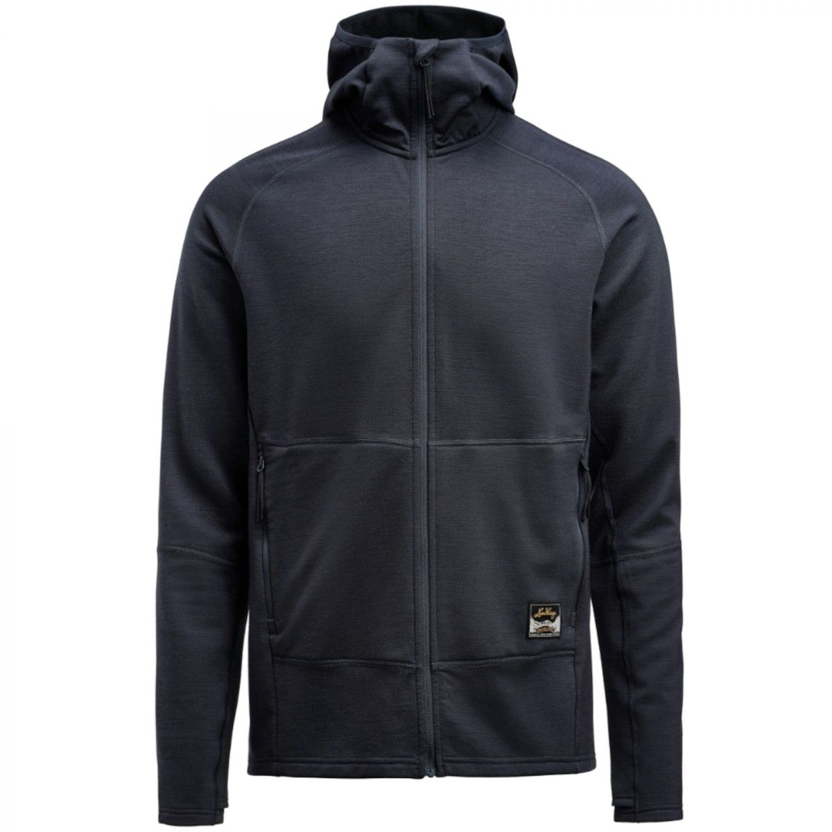 Lundhags Tived Merino Hoodie, Zwischenschicht, Herren, Blau — 2