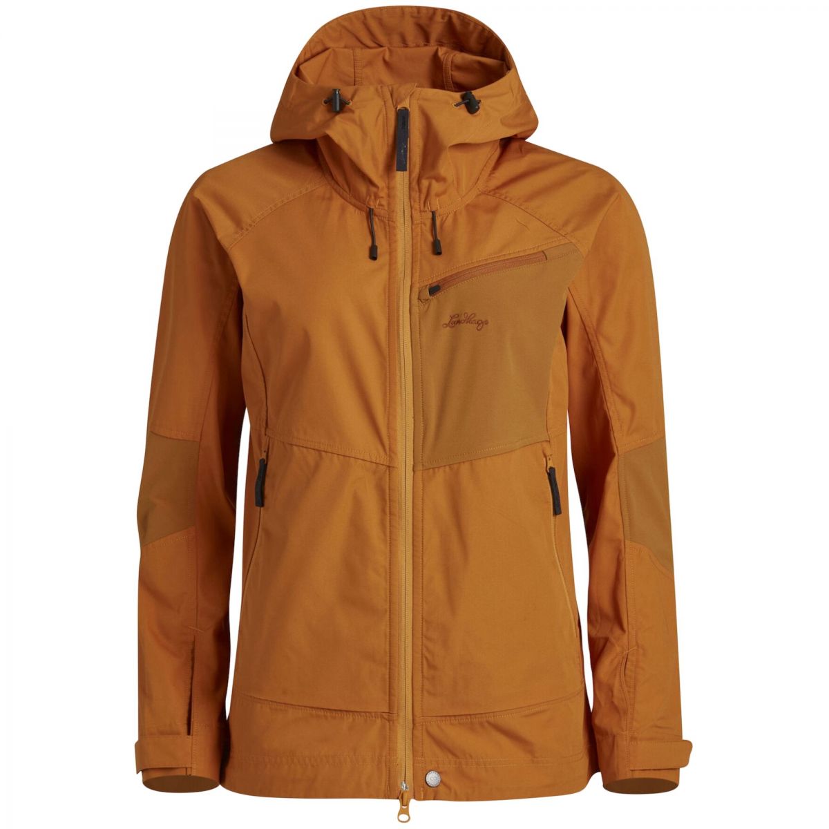 Lundhags Tived Stretch Hybrid Jacket, Softshelljacke, Damen, Gold — 2