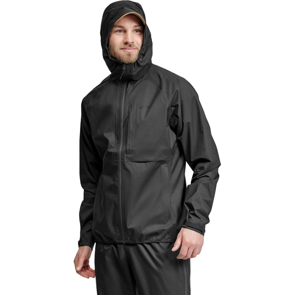 Lundhags Tived Waterproof Jacket, Regenjacke, Herren, Grau — 2